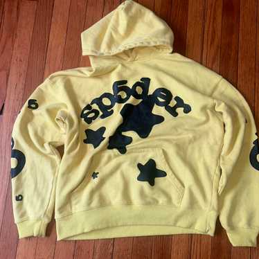 パーカー・フーディ Sp5der Beluga Hoodie ONYX YELLOW Sp5der Beluga Hoodie Gold Men's - SS23 - US