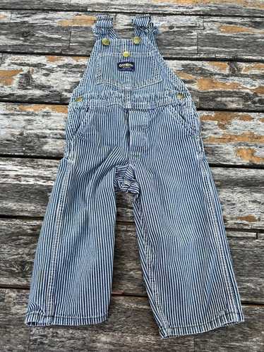 vintage oshkosh 3T コンフェッティ　オーバーオール Oshkosh デニムオーバーオール 3T - メルカリ
