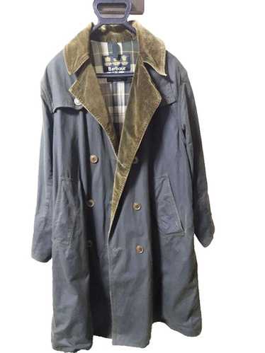 Barbour Whitley Wax Trench Coat 36 Cotton Khaki Used | eBay