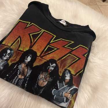 ミュージシャン KISS ALIVE WORLDWIDE TOUR TEE 1996-1997 Men's KISS Alive/Worldwide '96-'97 Tour T-Shirt – KISS Addiction
