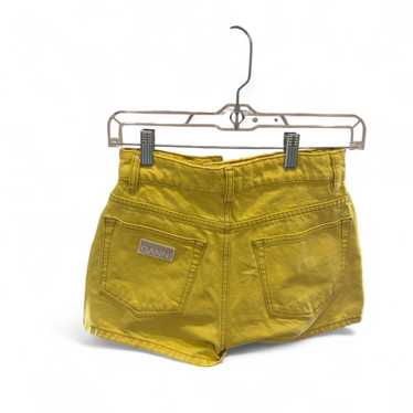【関税＆送料込み】Ganni Yellow Viscose Shorts Ganni shorts - Gem