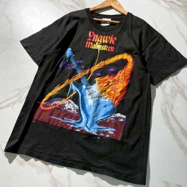 YNGWIE MALMSTEEN 01年ワールドツアーTシャツ
