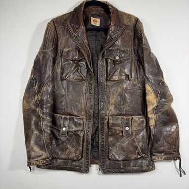 Leather jacket michiko koshino - Gem