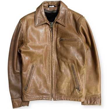 Schott size40 a-2ライダース茶ＡＴ101 Schott size40 a-2ライダース茶AT101