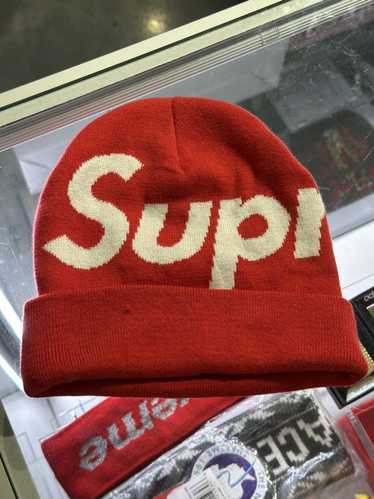 Supreme big logo beanie - Gem