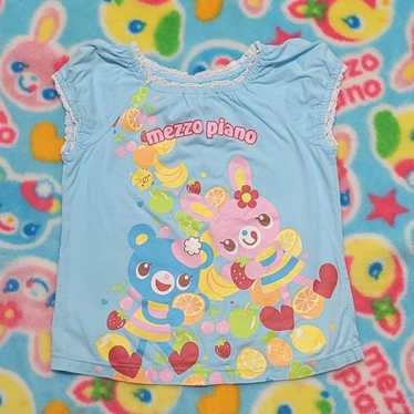 mezzo piano　size140 Mezzo Piano Swimsuit 140cm/approx.55.1 inch Set with Tops