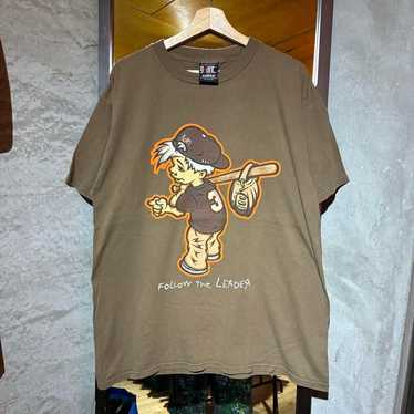 Ｇ*Ｐ様 90s KORN FOLLOW THE LEADER giant Korn Follow the Leader T Shirt Black 90s rock Nu Metal Large