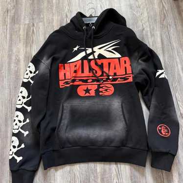 HELLSTAR SPORTS Athlete フーディーパーカー Red○関送無料○ HELLSTAR SPORTS Athlete フーディーパーカー Red○関送無料