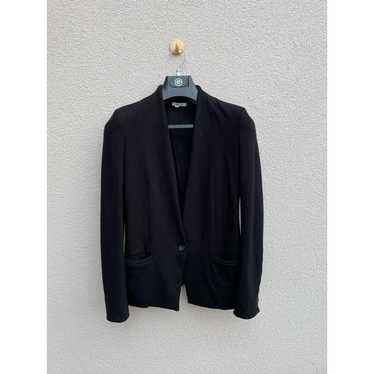 【美品】HELMUT LANG ノーカラージャケット サイズ0 黒 美品】HELMUT LANG ノーカラージャケット サイズ0 黒