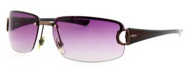 小物 vintage gucci half rim sunglasses italy Gucci Eyewear half-rim geometric-frame Sunglasses | Gold