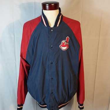 Vintage 90s Cleveland Indians Mirage Leather | Depop