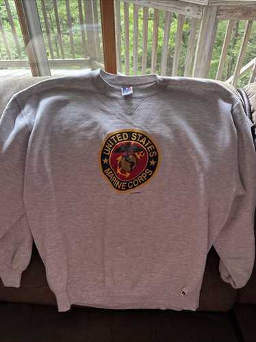 70s 80s ヴィンテージ USMC 2トーン スウェット フェード