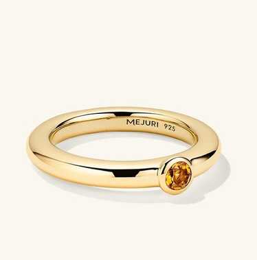 Mejuri Sculpture Ring 14Kイエローゴールド 14k Yellow Gold Rings Collection - Elegant & Timeless