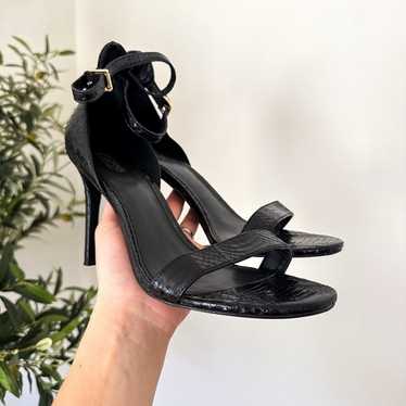 michael michael kors harper snakeskin sandal
