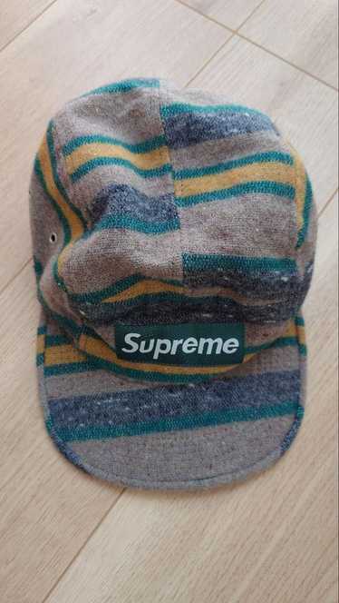 Supreme ブラック ストライプキャップ　90s アメリカ製 $_12.JPG?set_id=880000500F