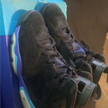 シューズ(男性用) AIR JORDAN 6 RETRO AQUA 26cm Air Jordan 6 Aqua - YouTube