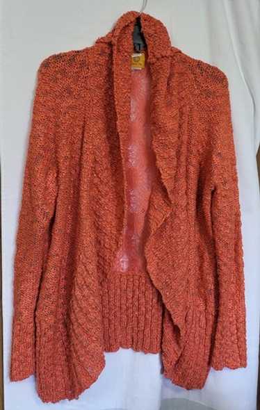 Ruby Rd Coral On The Fringe Shimmering Textured K… - image 1