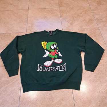 Vintage 90's Marvin The Martian Warner Bros T-Shirt XL EUC