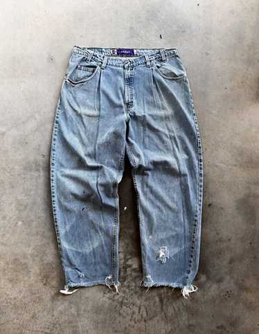 90’s Levi's silverTab loose half pants Vintage Levis Silvertab Silver Tab Denim Skate Surf Baggy