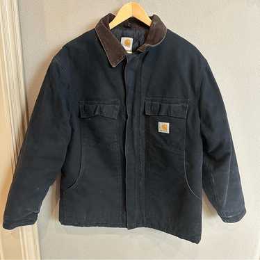 着画あり】Carhartt Traditional Jacket ブラック