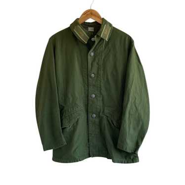 Original Swedish army M59 jacket green military field combat