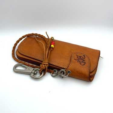Redmoon leather long wallet - Gem