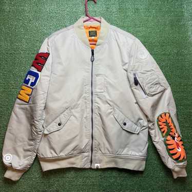 ジャケット・アウター 00s A BATHING APE bomber jacket A Bathing Ape MA-1 Bomber Jacket - Size M