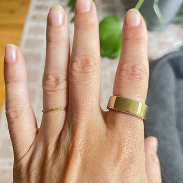 Heritage gold oura ring - Gem