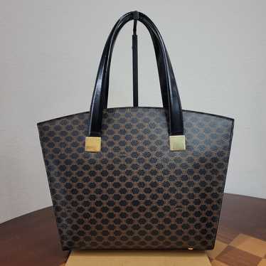 希少✨CELINE Macadam Turnlock tote bag Auth Celine Macadam Tote Bag Shoulder From Japan | eBay