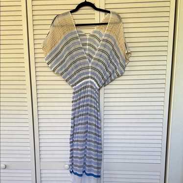 【LEMLEM】jemari fringed ストライプ cotton-blend coverup Lemlem striped cover-up - Gem