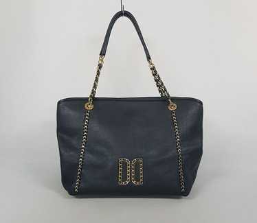 ★DAKS★ DAKS NYLON Black DD Logo Nylon Fabric Tote and Cros Daks london daks tote - Gem