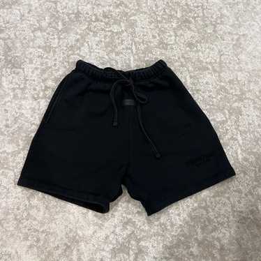 【EEUN】Fog Black Shorts Fear of God Essentials Sweatshort Jet Black Men's - FW23 - US