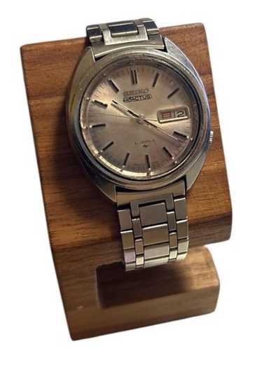 SEIKO 5 ACTUS 21石 自動巻　7019-7070 セイコー 5アクタス 7019-7070 グリーン文字盤 21石自動巻 OH済