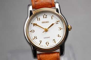 SEIKO セイコー LUCENT 4N21-0490 クォーツ 腕時計 SEIKO - SEIKO 4N21-0090 レディース 腕時計 クォーツ 【動作