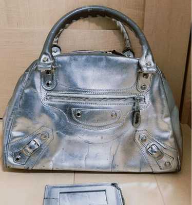 Balenciaga city bag silver - Gem