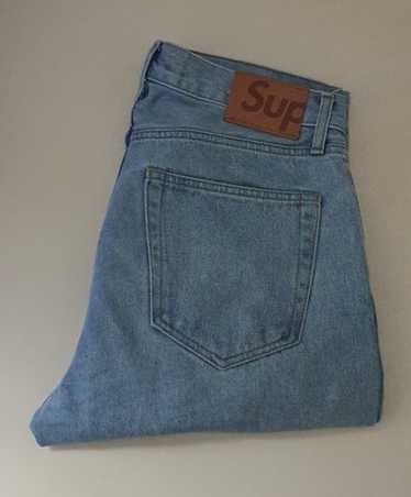 Supreme stone washed denim - Gem