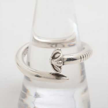Chrom hearts NAIL CROSS BALL 14号 us7 CHROME HEARTS Sterling Silver Cross Ball Nail Ring 61 9.5