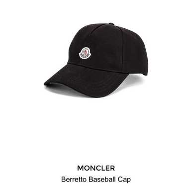 Moncler logo cap - Gem