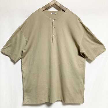 しもーん AURALEE HIGH GAUGE DOUBLE CLOTH Namu Shop - Auralee Super High Gauge Sweat P/O - Blue Gray