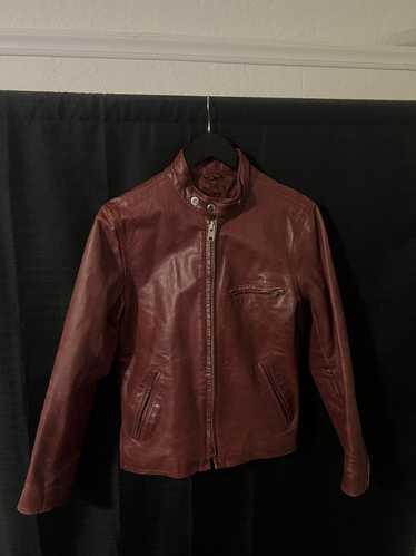 ジャケット・アウター FREEDOM leather riders jacket vintage Vintage Leather Jacket Disco East West Musical Gandalf