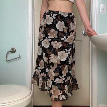 Preloved Women's Midi Skirt - Brown/Tan - M – Neu… - image 1
