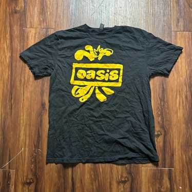 Oasis 星条旗デザイン Tシャツ Mサイズ Mサイズ バンt オアシス oasis tシャツ 半袖tシャツ バンドt