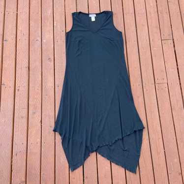 Vintage Women's Dress - Black - L – 90s / y2k blac
