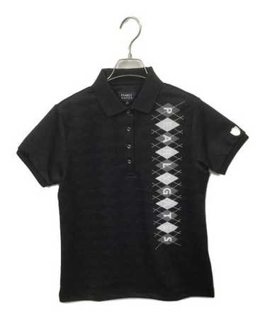 【PEARLY GATES】 Logo Pattern Stretch Short Sleeve T-Shirt Pearly gates short sleeve - Gem