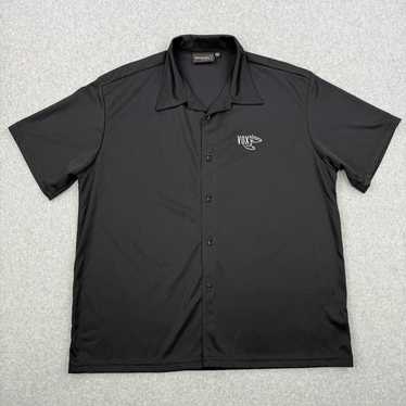 Steady Last Call Mens Shirt Size Large Short Sleeve Button