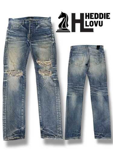 HEDDIE LOVUのデニム リステア HL HEDDIE LOVU スキニーデニム 30 メンズ