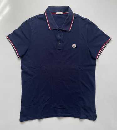 MONCLER モンクレール メンズ ポロシャツ ネイビー Mサイズ