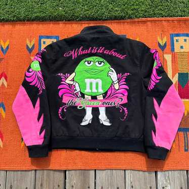 レアM&M's キャラクタージャケットJC Fashion黒2XL