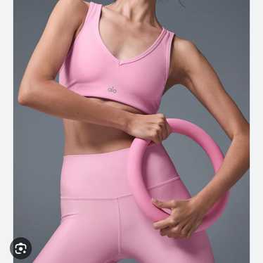 alo yoga ピンクレギンス XXS