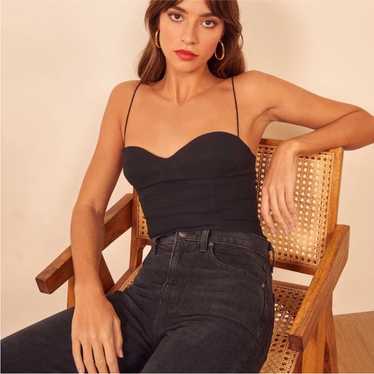 Reformation リフォーメーション Liza Top Black Black Reformation Tank - Liza Top | Pickle